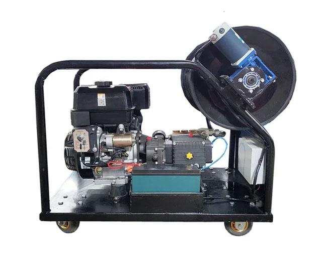 STQ-160單缸汽油高壓疏通機